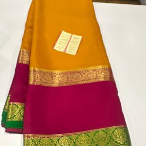 pure Mysore silk saree