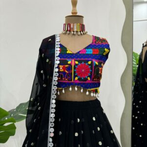 Faux Georgette lehenga