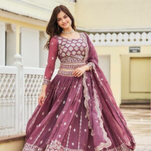 Faux Georgette lehenga