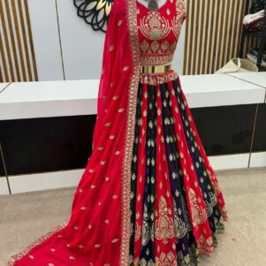 Faux georgette lehenga