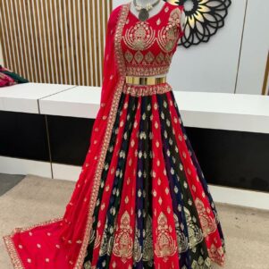 Faux georgette lehenga