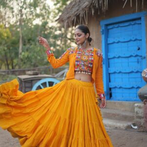 Reyon Lehenga choli