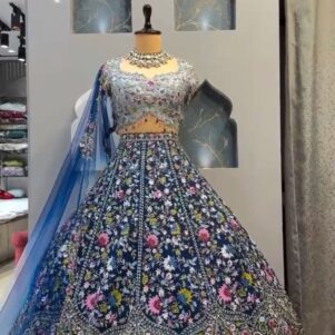 malai silk lehenga