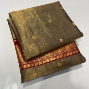 Katan silk tisu saree