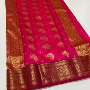 Katan silk saree