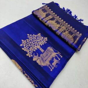 Pure handloom silk saree