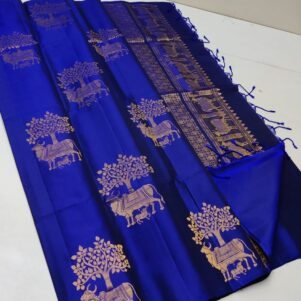 Pure handloom silk saree