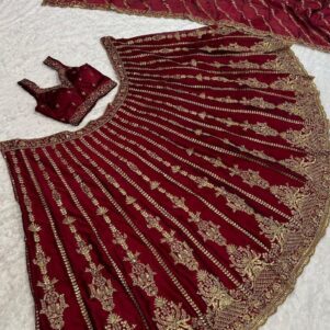 Kasturi silk lehenga