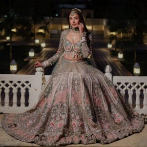 Premium kasturi silk lehenga