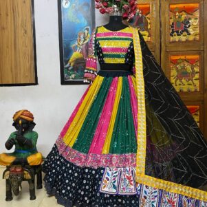 Embroidered lehenga choli