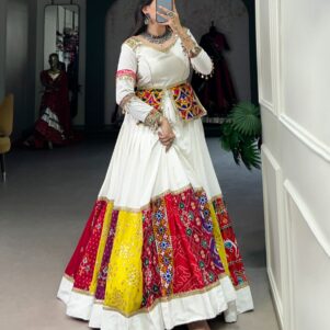 Gamthi craft lehenga