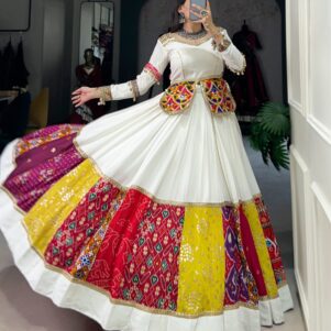 Gamthi craft lehenga