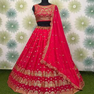 Heavy Georgette Lehenga