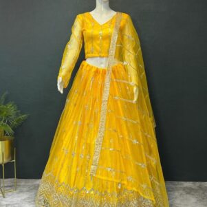 Heavy Georgette Lehenga