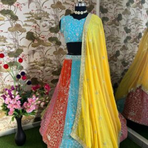 Heavy Georgette Lehenga