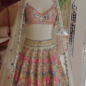 Butterfly Net lehenga