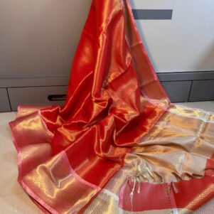 Banarasi tissue saree