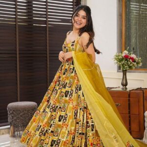 Anarkali Gown