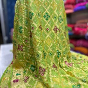 Minakari weaved saree