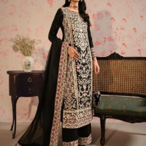 faux georgette suit