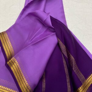Mysore Silk Pure Crape Saree(SFDS)