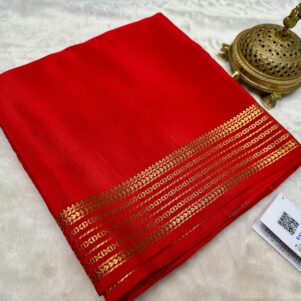 Mysore CSG Zari Silk Saree (120 GSM)